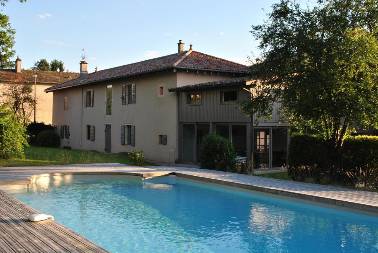 La Grange De La Batone - Bed And Breakfast Messimy-sur-Saone ภายนอก รูปภาพ